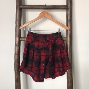 Cute Zara Flannel skirt!